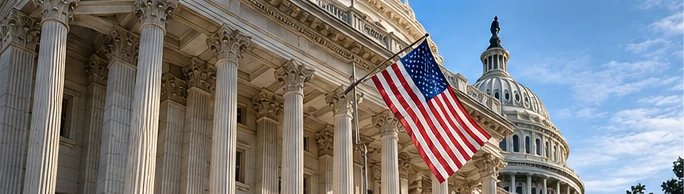 United States government building representing state and federal gaming oversight